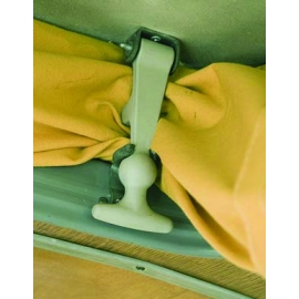 Rubber toggle/strap, grey for Westfalia roof 1964-73