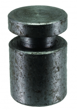 Oil pressure relief piston with groove, 16 x 24m