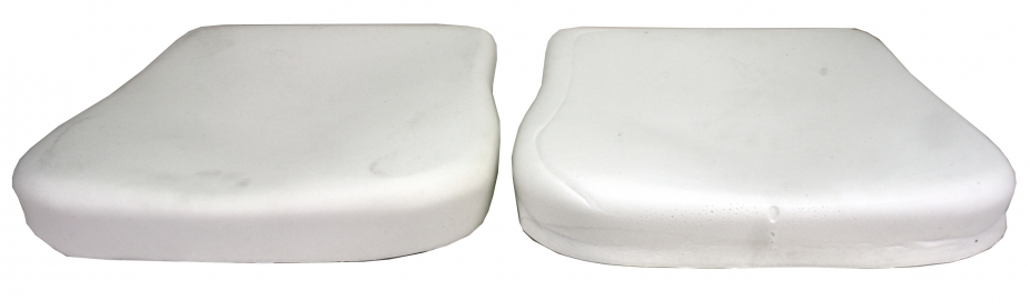 Padding front seat bases, Pair T1 Beetle 54-67