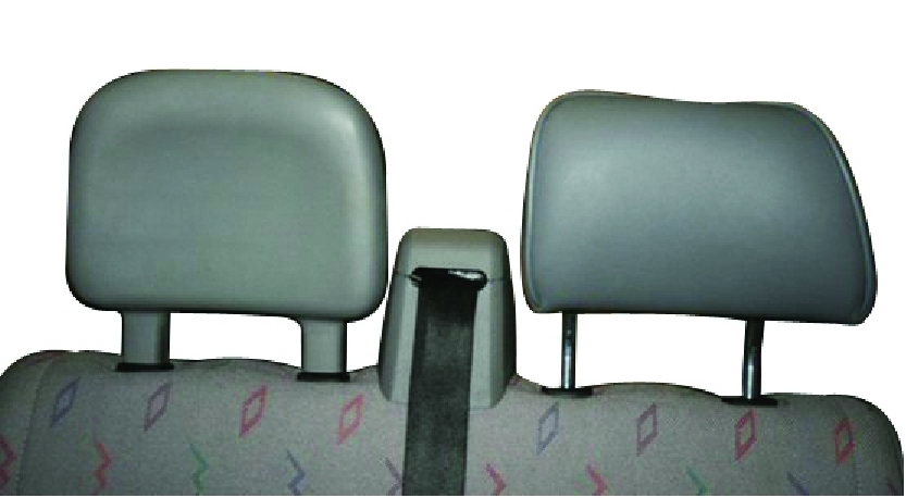 Headrest Complete Left T4 Front Bench Vinyl