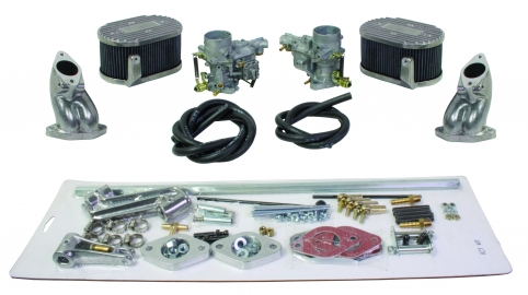 Weber 34 ICT Carb Kit, T1/2 TP,CB Linkage & Manifolds