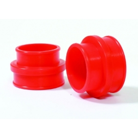 Manifold boots, urethane, red, pair