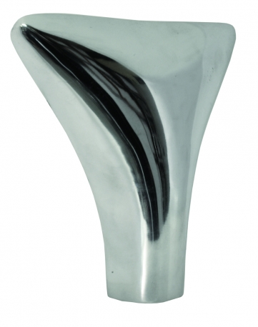 Tail Pipe Trim, 'Sharks Tail', Polished Aluminium