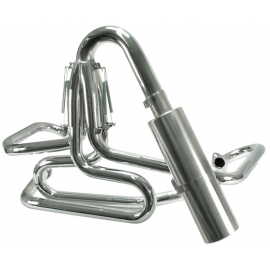 EMPI Comp Exhaust 1 5/8" Chrome with s/s Muffler