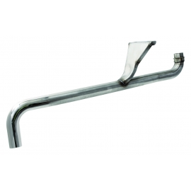 Tail pipe stainless steel, polished end T2 1.6  79