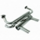 2 Tip GT exhaust Stainless Steel, Beetle, Ghia