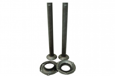Axle Tubes with Flanges, Straight Axle Conversion, T2 -67