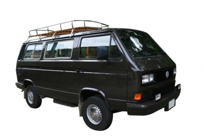 Roof rack, 4 bow stainless steel, T25