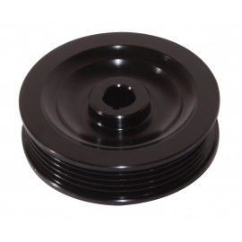 Top Pulley, Scat Serpentine Syst replacement in black