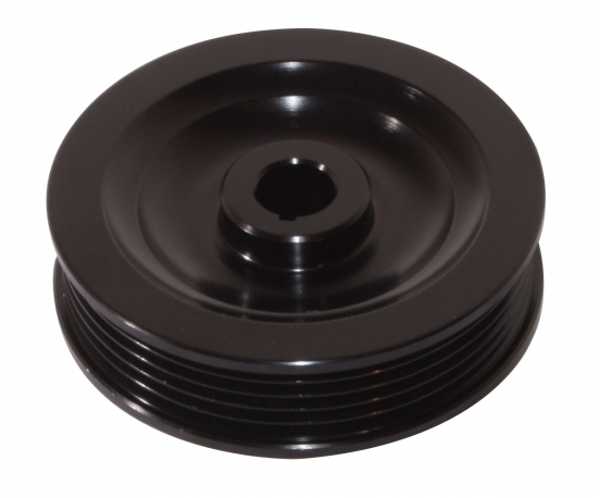 Top Pulley, Scat Serpentine Syst replacement in black