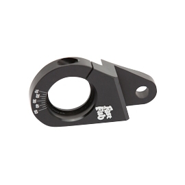 Distributor Clamp, Degree Marked, Fast Fab, Black