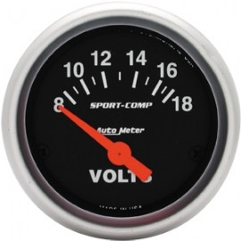 Voltmeter 2 1/16" Sport Comp