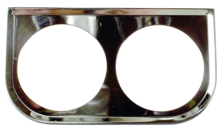 VDO Gauge Bracket in Chrome for 2x52mm Gauges