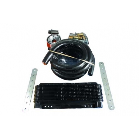 Oil cooler kit, 24 row with sandwich plate, Type 4 Engine, M