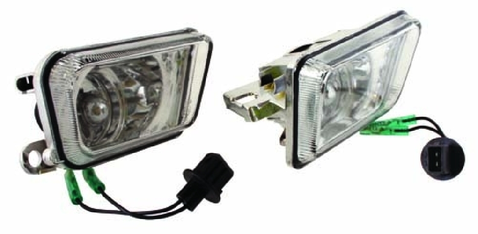 Lower front fog lights, Mk2 Golf Big bumper, Crystal Clear