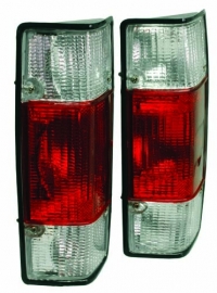 Tail Lamps, Pair, Clear Indicator Lens, Caddy 83-92