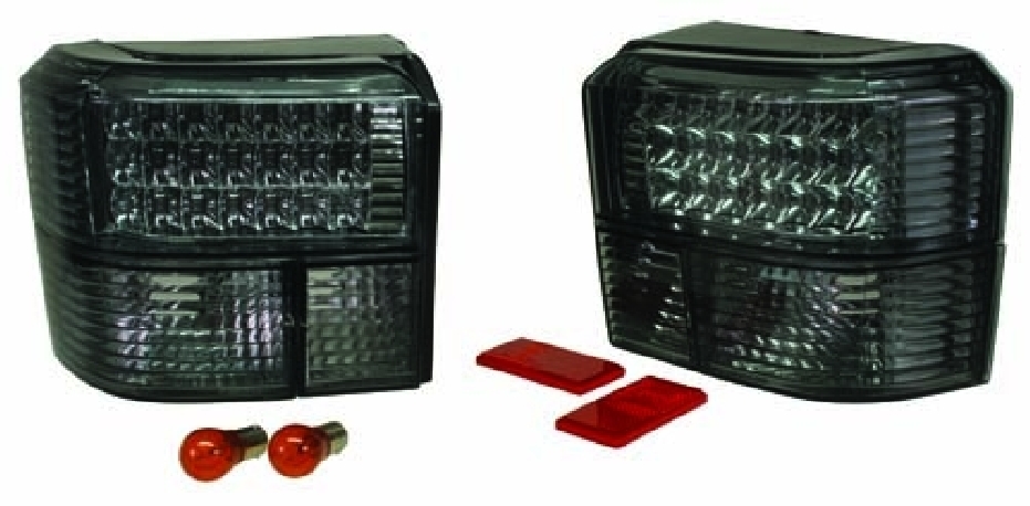 Rear Light Set, LED, Smoked, T4 09/90-04/03