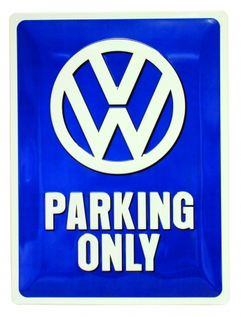 Metal Sign, 30x40cm VW Parking only