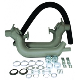 Heat Exchanger Deluxe Kit, 63 , pair/fit kits/hose