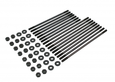 Stud set s/port 8mm head to case inc. nuts & washers