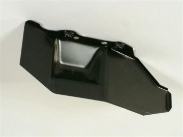 Air deflector plate, left