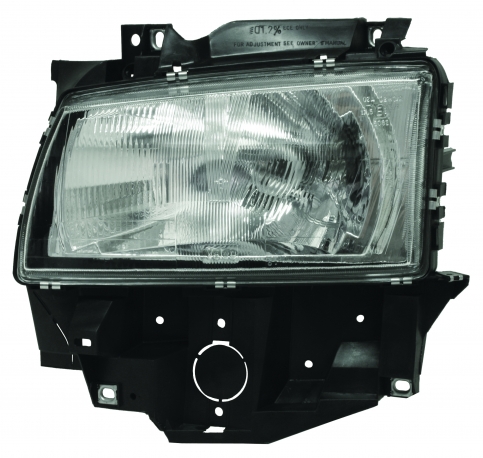 Headlight, Left, Top Quality, Long nose, LHD, T4 05/96-04/03