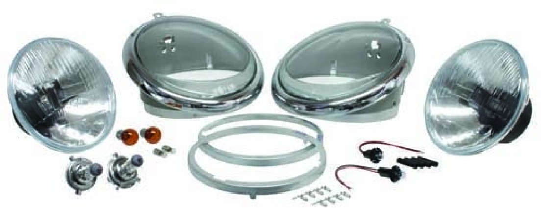 US Spec Headlight Kit, RHD, Beetle/Split  67 Inc Ind, BQ