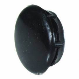 Plastic Bung Cover, 20mm, Door Hinge, Black, Beetle, Ghia