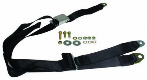 Cinturones de Seguridad, 3 Puntos, Statico, Hebilla Moderno, negro