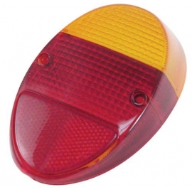 Rear light lens Red/Amber Indicator, 1200, 6/61 73 Beetle