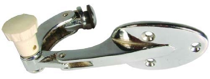 **SO** Pop-out Latch with Beige Knob, Right, Beetle 65-79