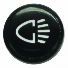 Cap for headlight switch knob, Padded Dash, 68-79 Beetle
