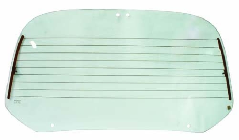 Heated Rear Screen, Green, 12V, Cabrio, Karmann Ghia 69-74