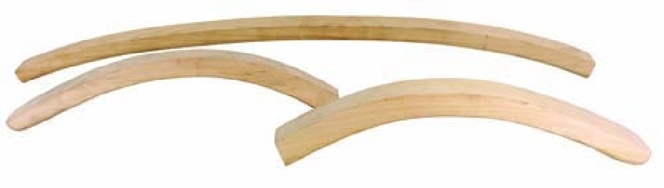 Rear tack strip wooden, Karmann Ghia 57-68