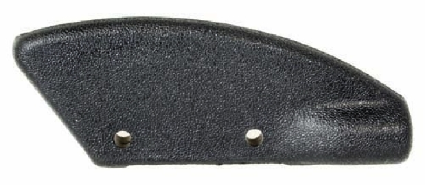 Tapa, Plástico de enganche recubre capota, derecho, Negro, Original