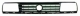 Front Grille, Reproduction, Mk2 Jetta 88-92