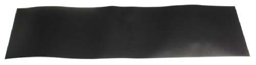 Number plate black vinyl surround, Mk1 Golf