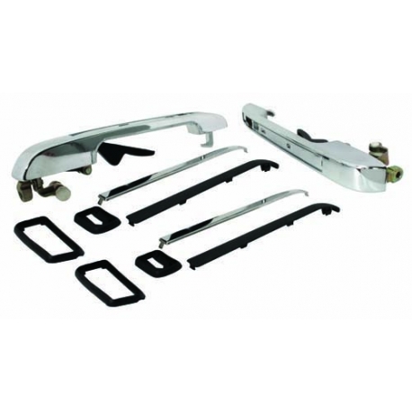 Rear Door Handles, Chrome, Mk1/2 Golf/Jetta