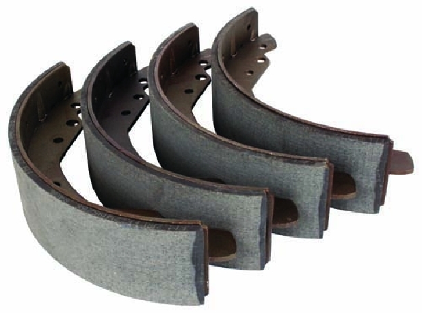 Brake Shoe Set, Rear, Requires Lever Pin to Fit, Bay 71-72