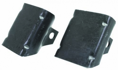 Shock Mount Brackets, Rear, Pair, Split 55-67