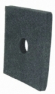 Upper Clutch / Brake pedal seal T2 60-79 Foam Square pad