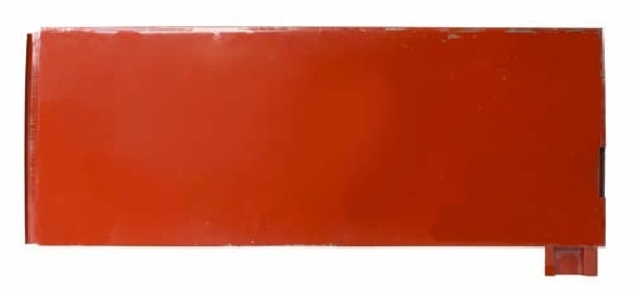 Chapa, Puerta de carga, Izquierdo, 229mm, T2 67, Rojo