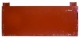 Chapa, Puerta de carga, derecho, 229mm, T2 67, Rojo