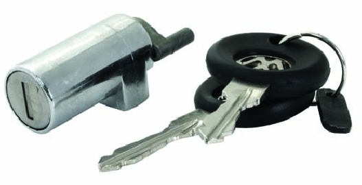 Bombin Y llave, Manivela Exterior de Puerta Corredera, T2 8/7379,  VW Brazil