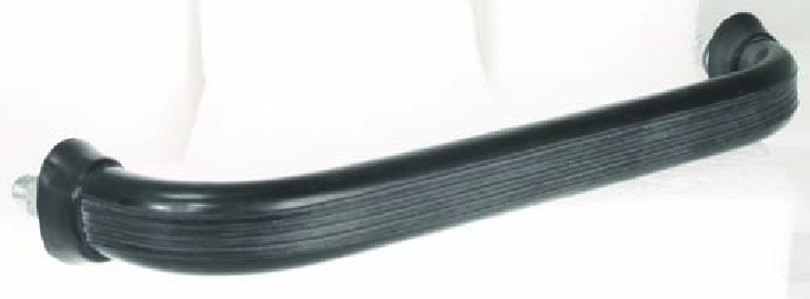Dash grab handle, Split, Black/Black ends