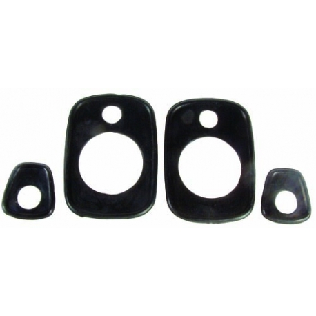 Door Handle Gasket Set, 4 Piece, Splitscreen 64-67