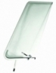 Quarter light, cab door, white frame, chrome catch, R,55-67