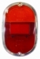 Rear lamp lens, 62-71, Good Quality, Amber top,