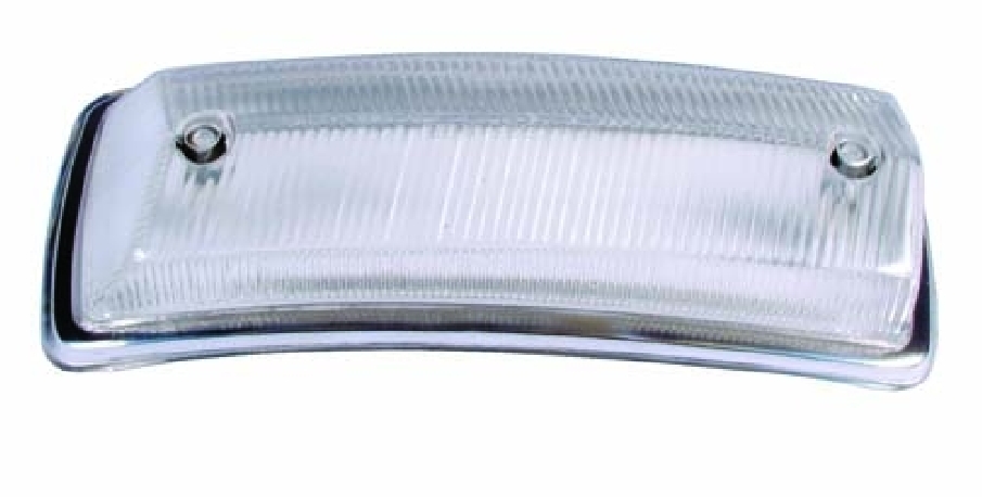 Front Indicator Lens, Clear, Right, Baywindow 68-72