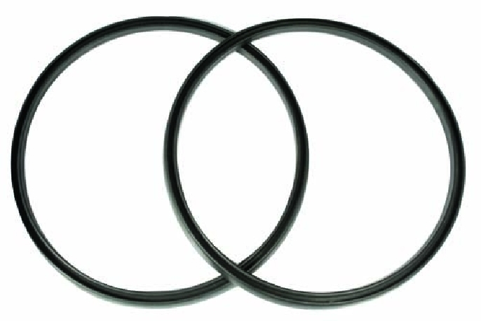 Front indicator seals, pair, T2 62-67 Fish Eye Style